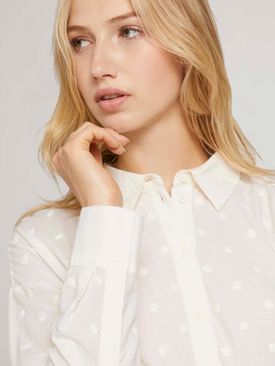 oversized overhemdblouse - Vrouwen - Gardenia White oversized overhemdblouse - Vrouwen - Gardenia White - 9 - TOM TAILOR Denim