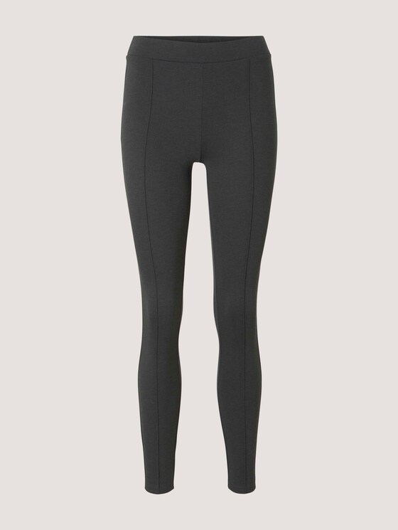 High Waist-legging met hoge taille in gerecycleerd polyester - Vrouwen - Shale Grey Melange High Waist-legging met hoge taille in gerecycleerd polyester - Vrouwen - Shale Grey Melange - 7 - TOM TAILOR Denim