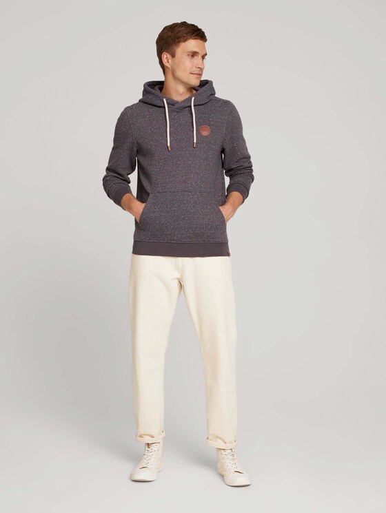 gestreifter Hoodie - Männer - cyber grey inject stripe gestreifter Hoodie - Männer - cyber grey inject stripe - 3 - TOM TAILOR