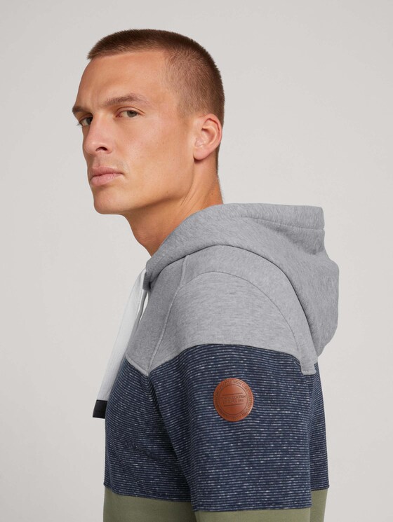 Gestreepte hoodie - Mannen - Oak Leaf Green Gestreepte hoodie - Mannen - Oak Leaf Green - 9 - TOM TAILOR