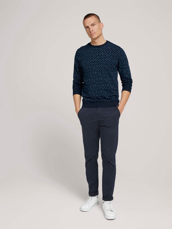sweatshirt met patroon - Mannen - sky navy corn design sweatshirt met patroon - Mannen - sky navy corn design - 3 - TOM TAILOR