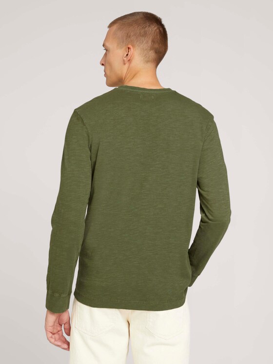 T-Shirt mit Print - Männer - Oak Leaf Green T-Shirt mit Print - Männer - Oak Leaf Green - 2 - TOM TAILOR