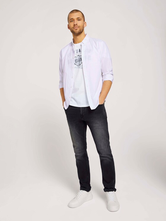 Doppelpack T-Shirt mit Print - Männer - Tarmac Grey Doppelpack T-Shirt mit Print - Männer - Tarmac Grey - 3 - TOM TAILOR