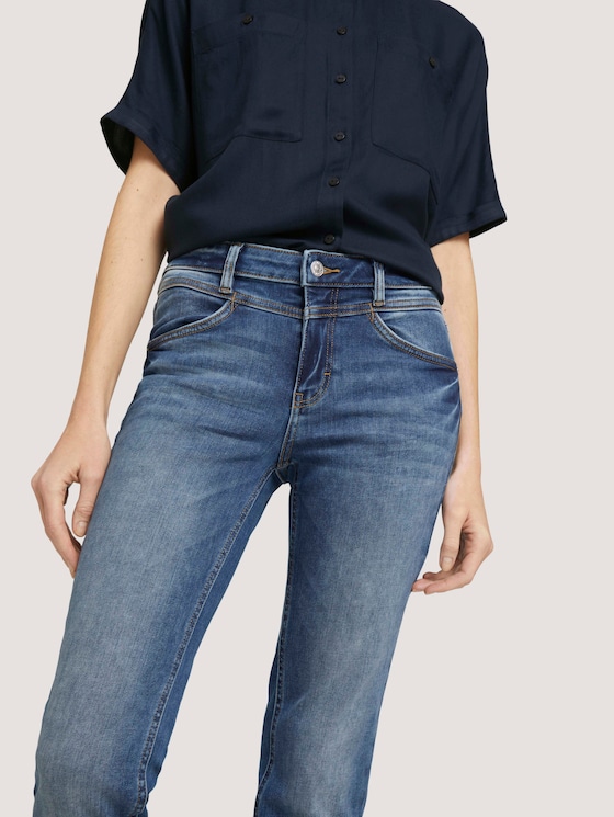 Alexa Straight Jeans mit Stretch - Frauen - mid stone wash denim Alexa Straight Jeans mit Stretch - Frauen - mid stone wash denim - 10 - TOM TAILOR