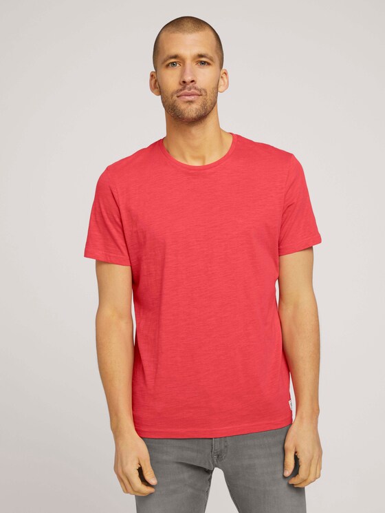 Basic T-Shirt - Männer - Virtual Rec Basic T-Shirt - Männer - Virtual Rec - 1 - TOM TAILOR
