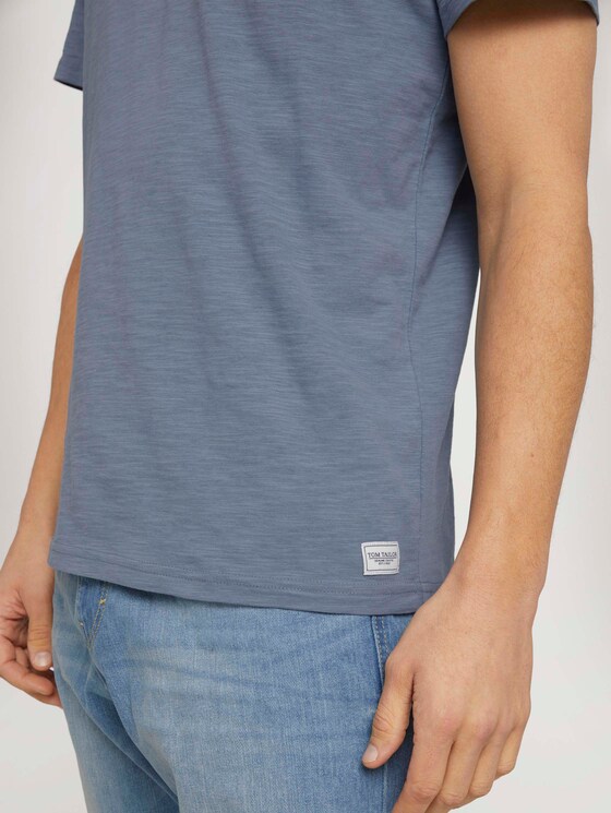 Basic T-Shirt - Männer - Gravel Grey Basic T-Shirt - Männer - Gravel Grey - 9 - TOM TAILOR