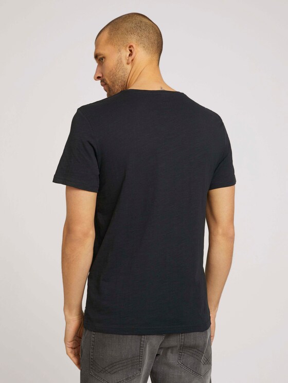 Basic T-Shirt - Männer - Black Basic T-Shirt - Männer - Black - 2 - TOM TAILOR