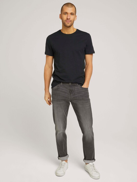 Basic T-Shirt - Männer - Black Basic T-Shirt - Männer - Black - 3 - TOM TAILOR