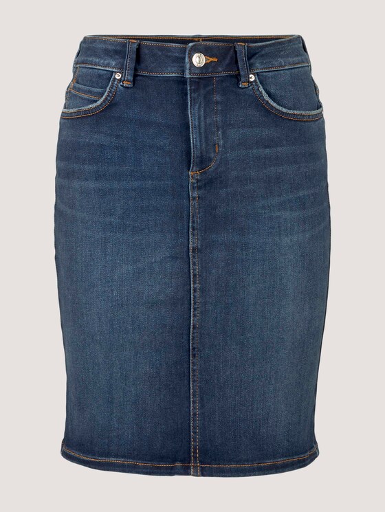 Denim skirt - Women - dark stone wash denim Denim skirt - Women - dark stone wash denim - 7 - TOM TAILOR