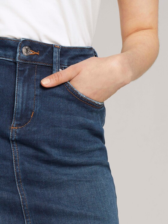 Denim skirt - Women - dark stone wash denim Denim skirt - Women - dark stone wash denim - 9 - TOM TAILOR