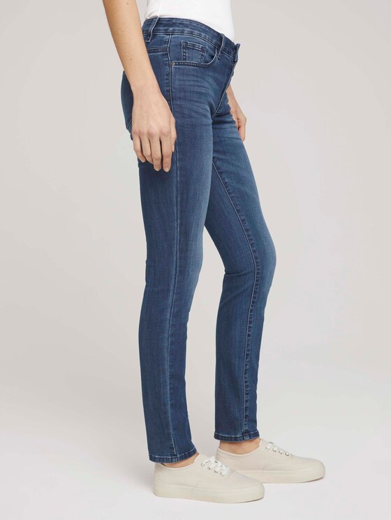 Alexa Slim Jeans - Frauen - Used Dark Stone Blue Denim Alexa Slim Jeans - Frauen - Used Dark Stone Blue Denim - 11 - TOM TAILOR