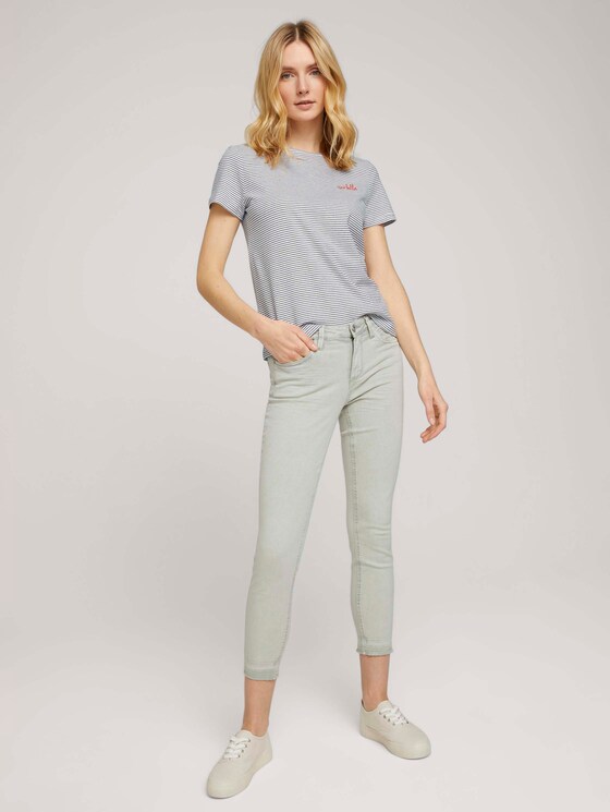 gestreiftes T-Shirt - Frauen - offwhite thin stripes gestreiftes T-Shirt - Frauen - offwhite thin stripes - 3 - TOM TAILOR