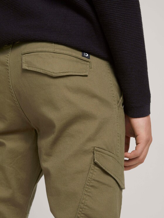 Slim Cargo Jogger - Männer - Dry Greyish Olive Slim Cargo Jogger - Männer - Dry Greyish Olive - 9 - TOM TAILOR Denim