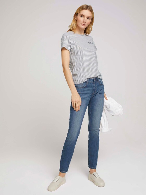 Doppelpack T-Shirt mit Bio-Baumwolle - Frauen - Sky Captain Blue Doppelpack T-Shirt mit Bio-Baumwolle - Frauen - Sky Captain Blue - 3 - TOM TAILOR