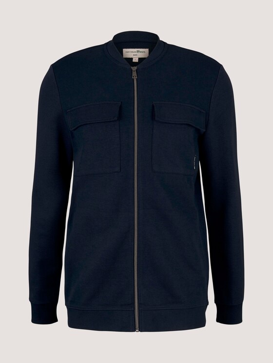 Bomberjacke mit Brusttaschen - Männer - Sky Captain Blue Bomberjacke mit Brusttaschen - Männer - Sky Captain Blue - 7 - TOM TAILOR Denim