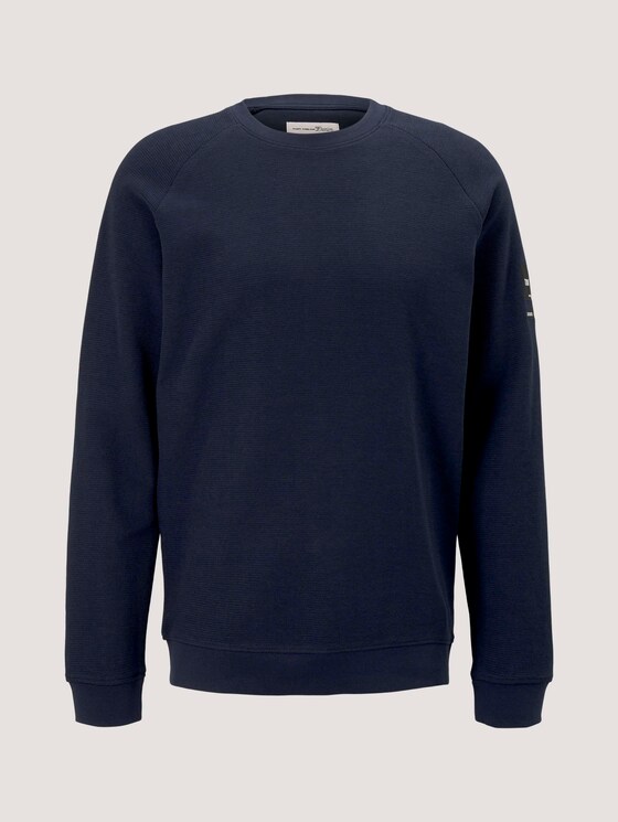 strukturierter Pullover - Männer - Sky Captain Blue strukturierter Pullover - Männer - Sky Captain Blue - 7 - TOM TAILOR Denim
