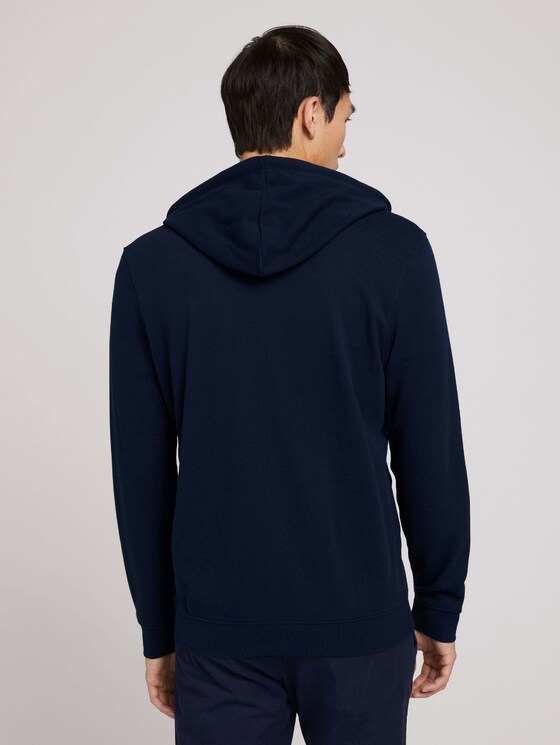 sweatjack met borduursel - Mannen - Sky Captain Blue sweatjack met borduursel - Mannen - Sky Captain Blue - 2 - TOM TAILOR Denim