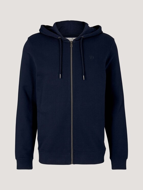sweatjack met borduursel - Mannen - Sky Captain Blue sweatjack met borduursel - Mannen - Sky Captain Blue - 7 - TOM TAILOR Denim