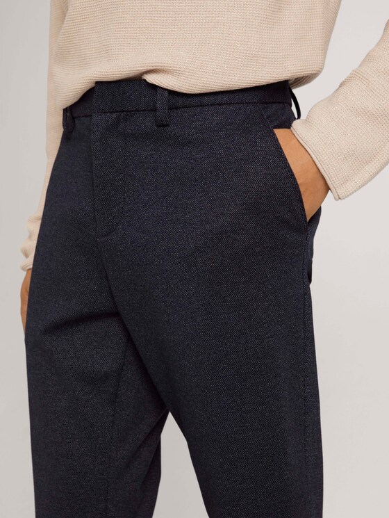 Slim-chinobroek - Mannen - blue grey zig zag structure Slim-chinobroek - Mannen - blue grey zig zag structure - 9 - TOM TAILOR Denim