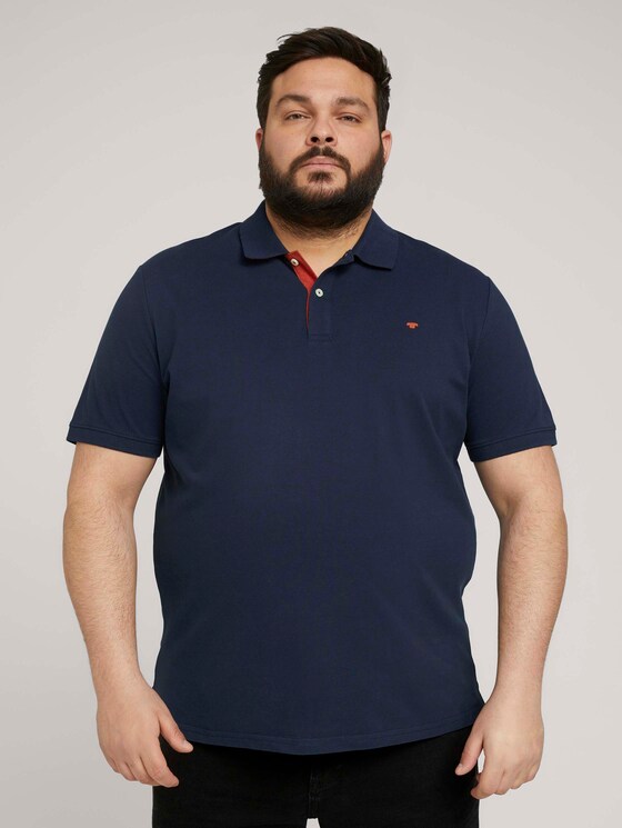 Polohemd im Doppelpack - Männer - Dark Blue Polohemd im Doppelpack - Männer - Dark Blue - 55 - Men Plus