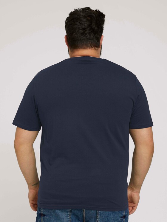 Basic T-Shirt im Doppelpack - Männer - Dark Blue Basic T-Shirt im Doppelpack - Männer - Dark Blue - 2 - Men Plus