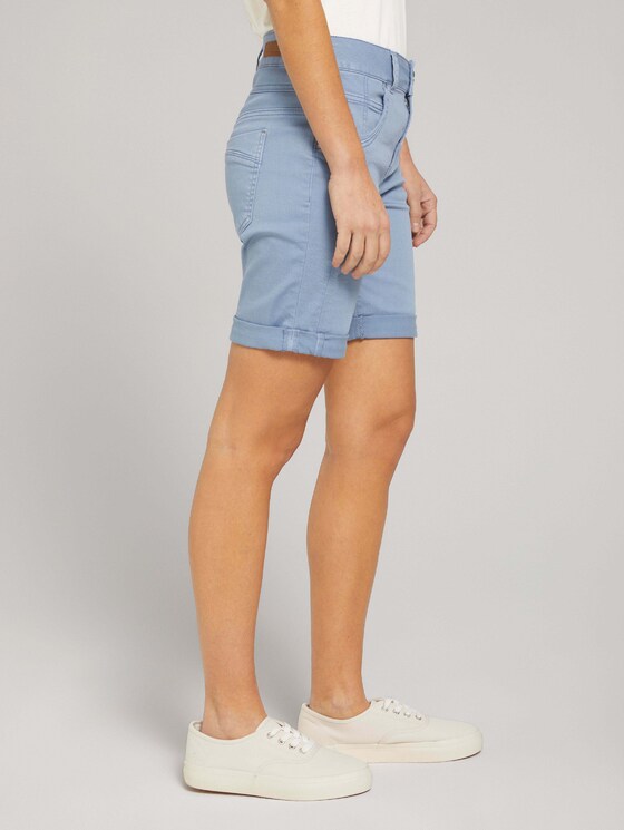 Lina Bermuda Shorts - Frauen - Greyish Mid Blue Lina Bermuda Shorts - Frauen - Greyish Mid Blue - 11 - TOM TAILOR Denim