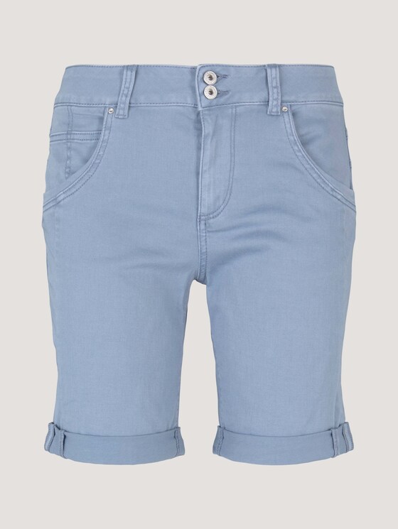 Lina Bermuda Shorts - Frauen - Greyish Mid Blue Lina Bermuda Shorts - Frauen - Greyish Mid Blue - 7 - TOM TAILOR Denim
