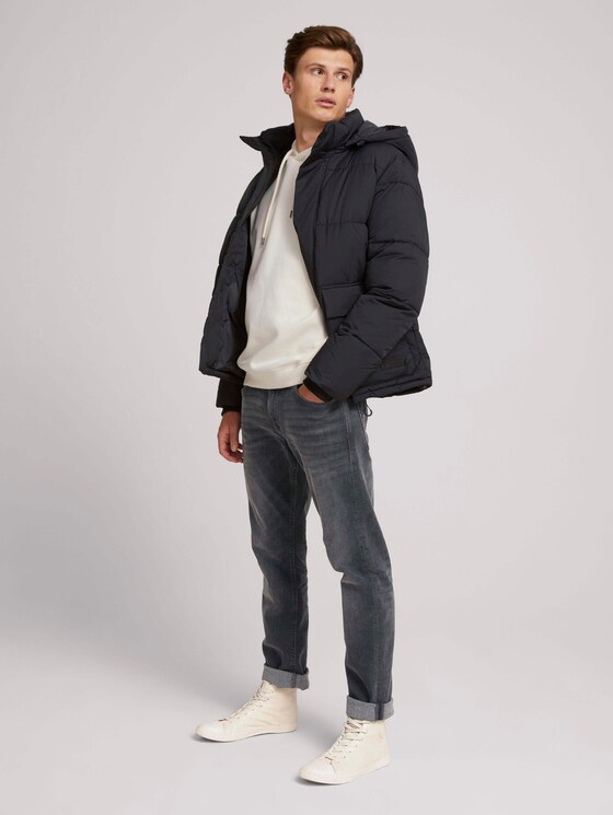 Puffer jacket with recycled polyester - Men - Black Puffer jacket with recycled polyester - Men - Black - 3 - TOM TAILOR Denim