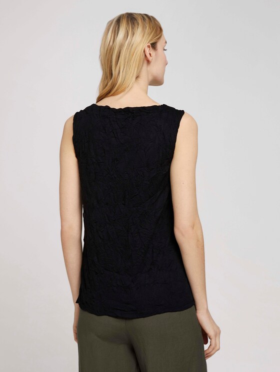 Top in Knitteroptik - Frauen - deep black Top in Knitteroptik - Frauen - deep black - 2 - TOM TAILOR