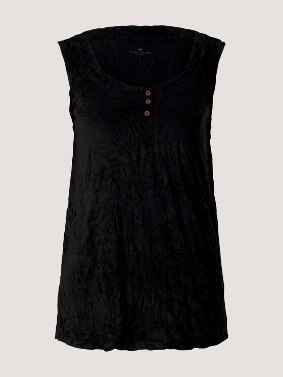 Top in Knitteroptik - Frauen - deep black Top in Knitteroptik - Frauen - deep black - 7 - TOM TAILOR