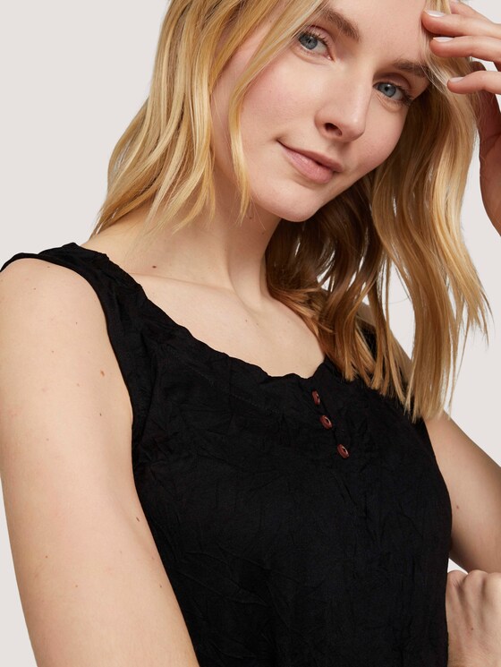 Top in Knitteroptik - Frauen - deep black Top in Knitteroptik - Frauen - deep black - 9 - TOM TAILOR