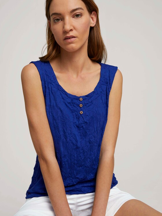 Top in Knitteroptik - Frauen - anemone blue Top in Knitteroptik - Frauen - anemone blue - 9 - TOM TAILOR