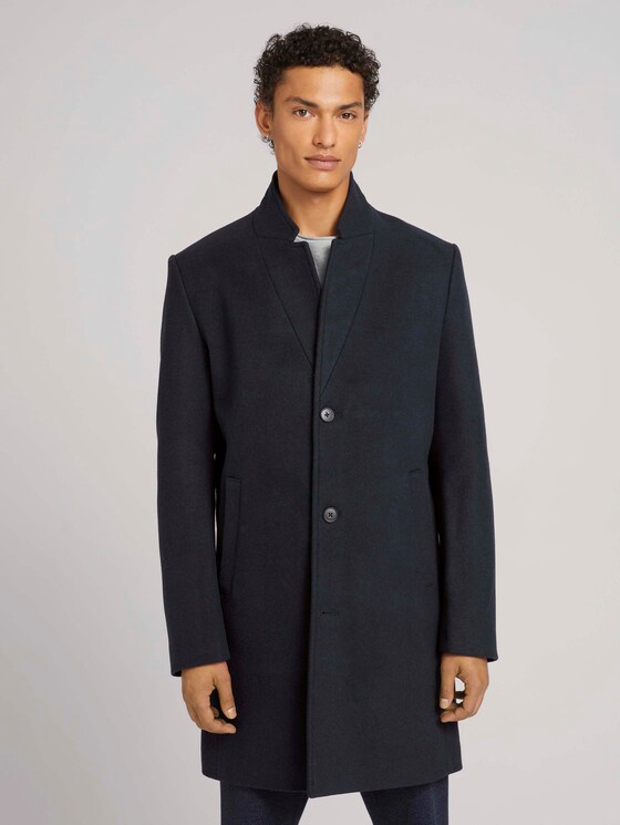 Wollmantel - Männer - Sky Captain Blue Wollmantel - Männer - Sky Captain Blue - 1 - TOM TAILOR Denim