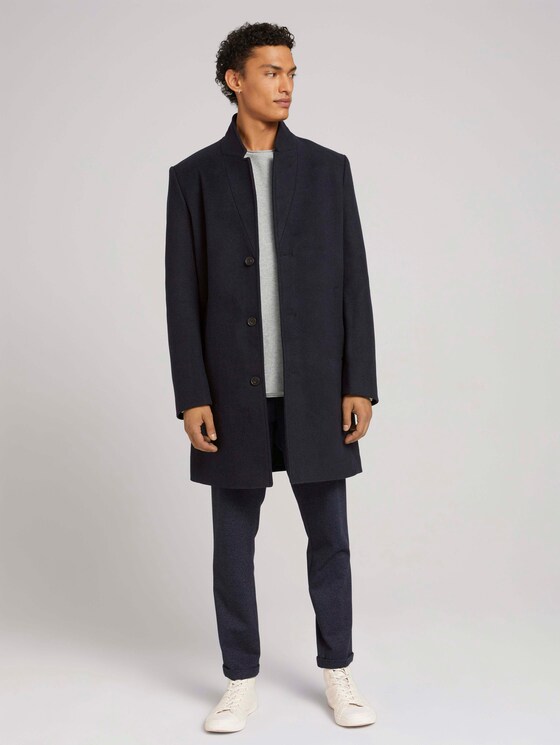 Wollmantel - Männer - Sky Captain Blue Wollmantel - Männer - Sky Captain Blue - 3 - TOM TAILOR Denim