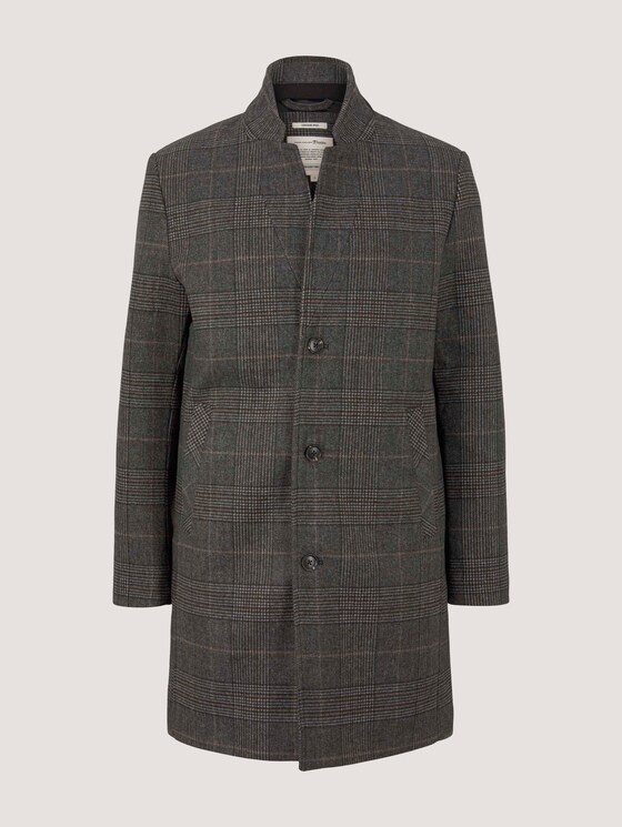 Wollmantel - Männer - white black big check Wollmantel - Männer - white black big check - 7 - TOM TAILOR Denim