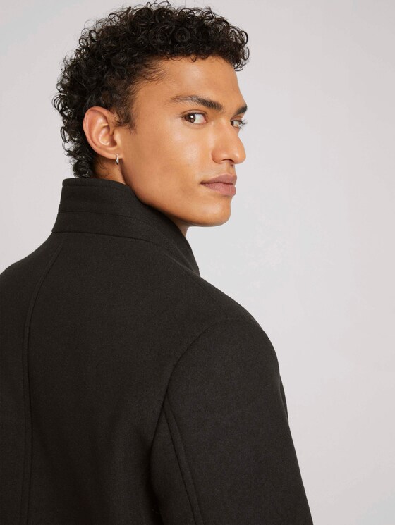 Wollmantel - Männer - Black Wollmantel - Männer - Black - 9 - TOM TAILOR Denim