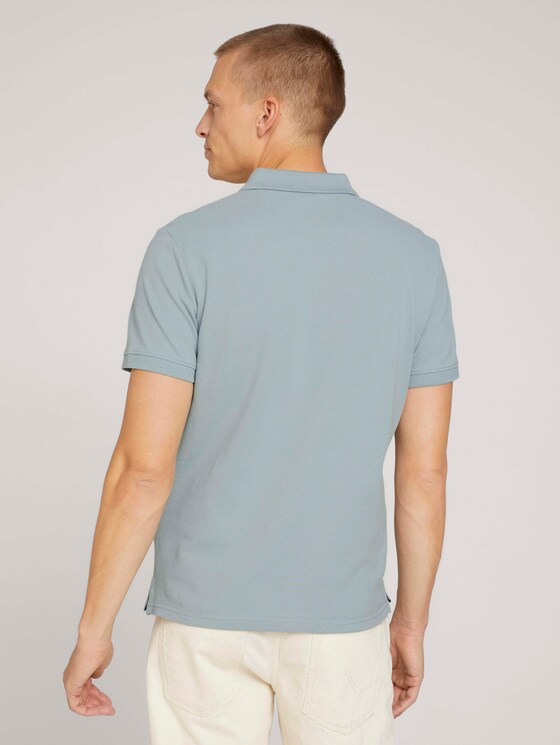 Poloshirt met geborduurd logo - Mannen - light ice blue Poloshirt met geborduurd logo - Mannen - light ice blue - 2 - TOM TAILOR