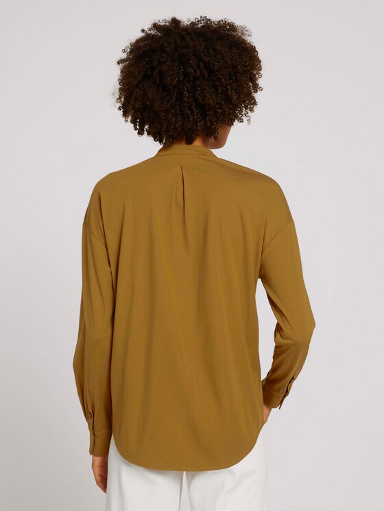 T-shirt blouse - Women - green clay T-shirt blouse - Women - green clay - 2 - Mine to five