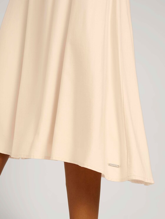 Fließender Midirock - Frauen - maple cream Fließender Midirock - Frauen - maple cream - 9 - Mine to five