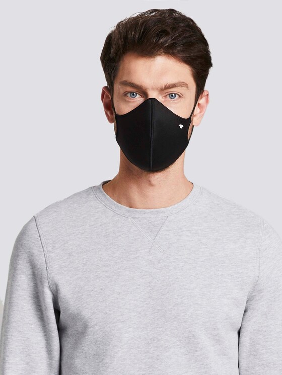 Stoffmaske im Doppelpack - Männer - Black Stoffmaske im Doppelpack - Männer - Black - 1 - Tom Tailor E-Shop Kollektion