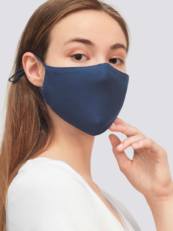 Stoffmaske im Doppelpack - Männer - Sky Captain Blue Stoffmaske im Doppelpack - Männer - Sky Captain Blue - 1 - Tom Tailor E-Shop Kollektion