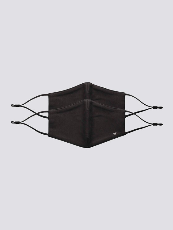 Stoffmaske im Doppelpack - Männer - Black Stoffmaske im Doppelpack - Männer - Black - 7 - Tom Tailor E-Shop Kollektion