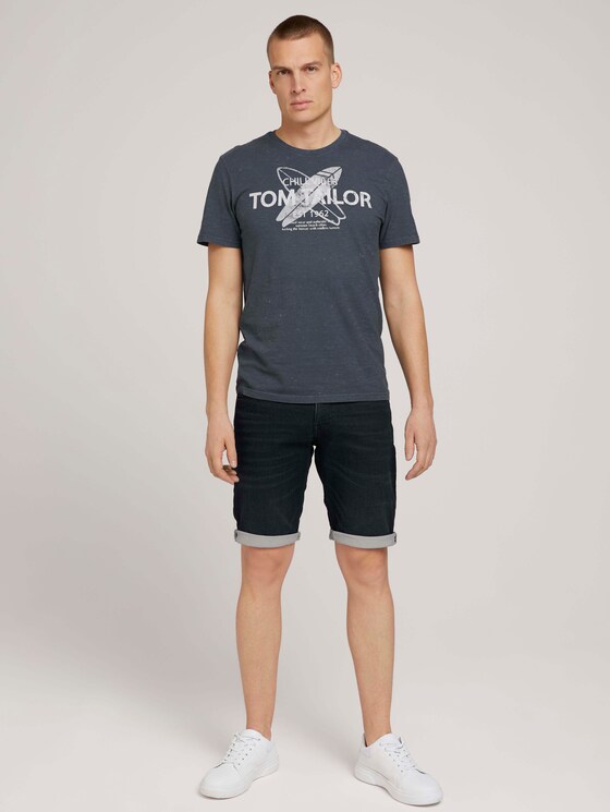 T-Shirt mit Print - Männer - Tarmac Grey T-Shirt mit Print - Männer - Tarmac Grey - 3 - TOM TAILOR