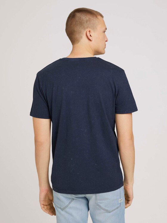 T-Shirt mit Print - Männer - Sailor Blue T-Shirt mit Print - Männer - Sailor Blue - 2 - TOM TAILOR