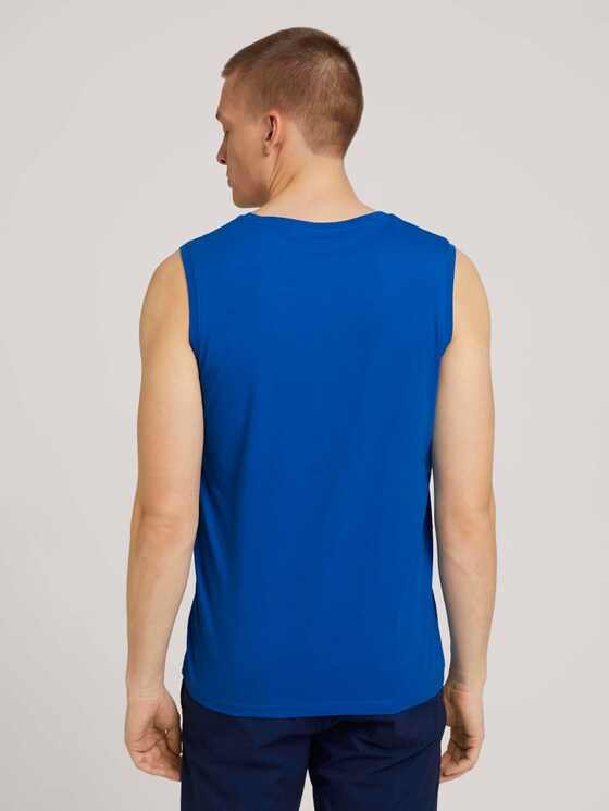 Basic Tanktip - Männer - victory blue Basic Tanktip - Männer - victory blue - 2 - TOM TAILOR