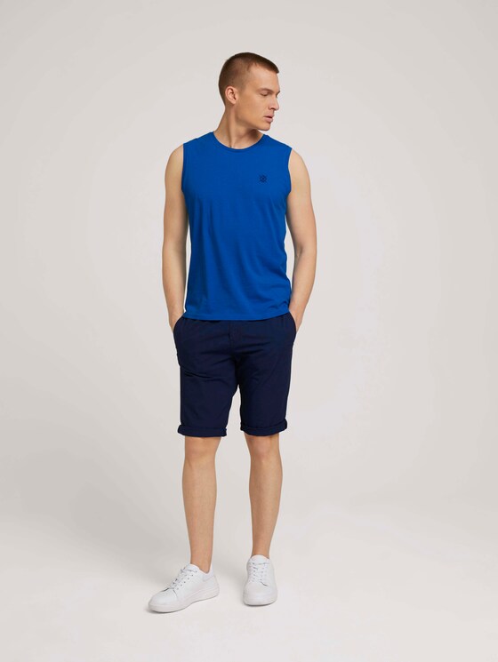 Basic Tanktip - Männer - victory blue Basic Tanktip - Männer - victory blue - 3 - TOM TAILOR