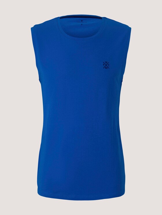 Basic Tanktip - Männer - victory blue Basic Tanktip - Männer - victory blue - 7 - TOM TAILOR