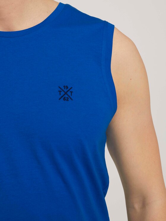 Basic Tanktip - Männer - victory blue Basic Tanktip - Männer - victory blue - 9 - TOM TAILOR