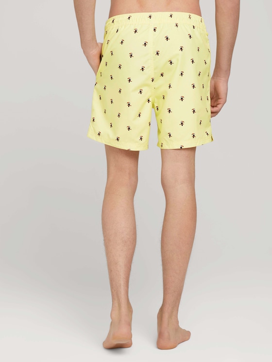 gemusterte Swim Shorts - Männer - yellow tucan print gemusterte Swim Shorts - Männer - yellow tucan print - 2 - TOM TAILOR Denim