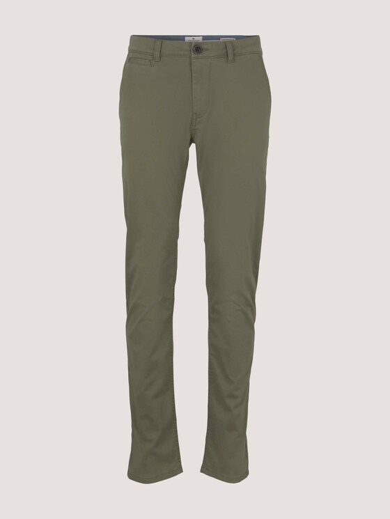 Tavis Slim Satin Hose mit Bio-Baumwolle - Männer - Oak Leaf Green Tavis Slim Satin Hose mit Bio-Baumwolle - Männer - Oak Leaf Green - 7 - TOM TAILOR